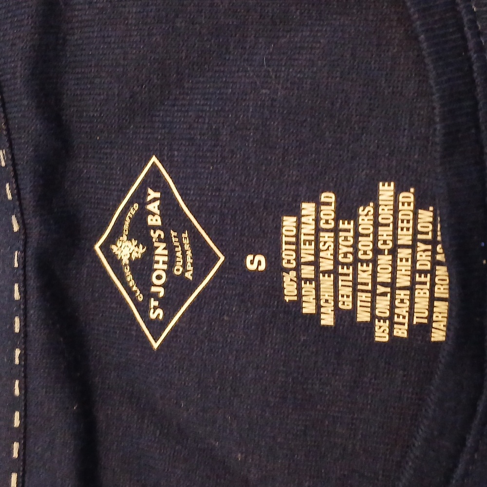 NWT John's Bay Womans Short Sleeve Crew Tee S - Picture 2 of 4